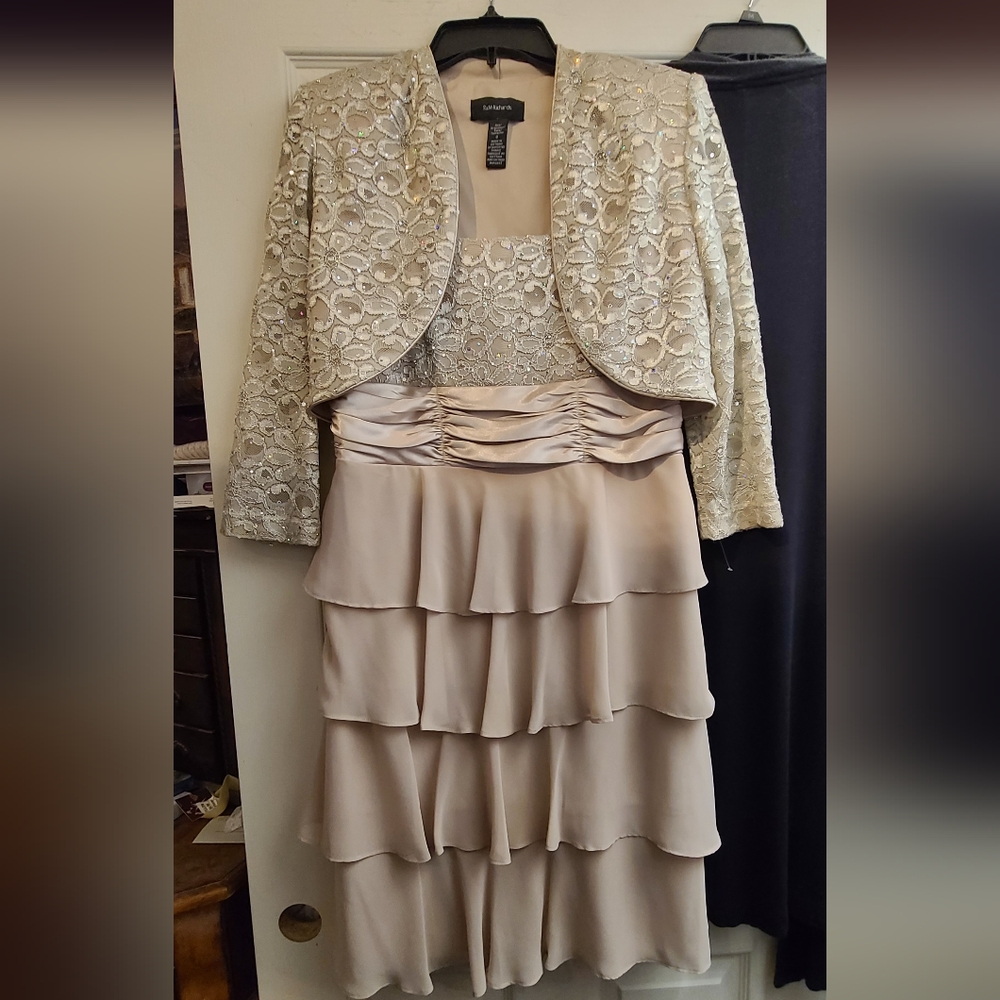 Tan dress
